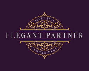 Elegant Luxury Decorative Ornament logo design