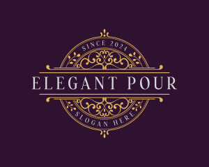 Elegant Luxury Decorative Ornament logo design