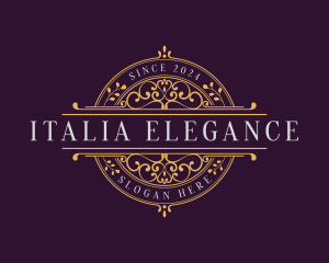 Elegant Luxury Decorative Ornament logo design