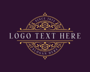 Classic - Elegant Luxury Decorative Ornament logo design