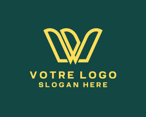Letter W - Modern Tech Firm Letter W logo design
