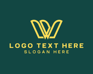 Advertising - Modern Tech Firm Letter W logo design