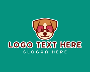 Grooming Service - Cute Puppy Avatar logo design