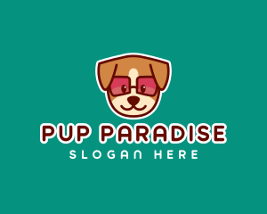 Cute Puppy Avatar  logo design