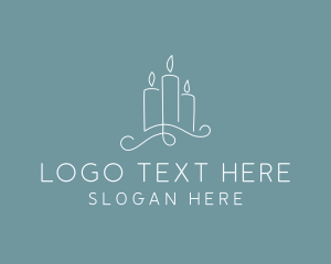 Handmade Candle Lighting Logo