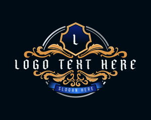 Premium - Royal Elegant Crest logo design