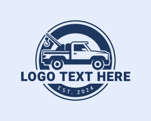 Haulage - Haulage Tow Truck logo design