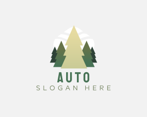 Swamp - Woodland Tree Forest logo design