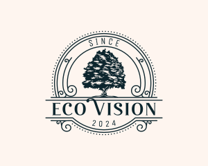 Eco Park Tree logo design