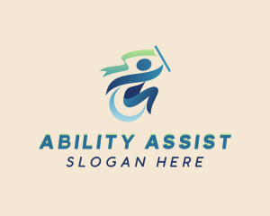 Disability - Disability Paralympic Charity logo design