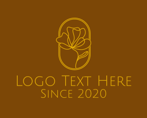 Bloom - Minimalist Feminine Flower logo design