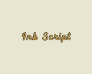 Script Business Brand logo design