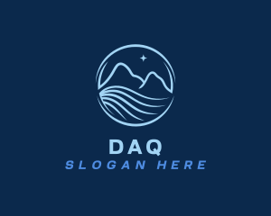 Environmental - Star Mountain Ocean logo design