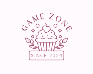 Cupcake Pastry Baker Logo