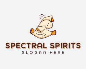 Breakdance Ghost Spirit logo design