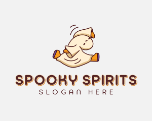 Breakdance Ghost Spirit logo design