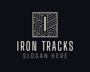 Wrought Iron Industrial Metalworks logo design