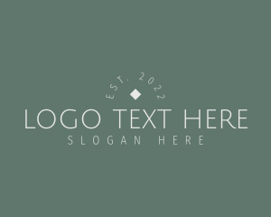 Wordmark - Classy Thin Diamond logo design