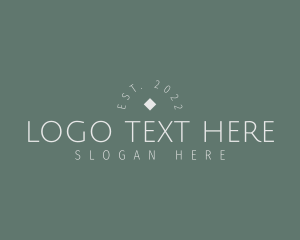 Aesthetic - Classy Thin Diamond logo design