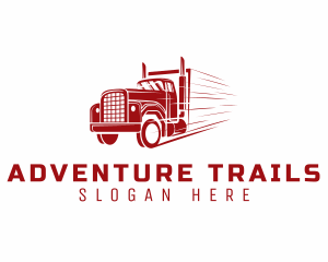 Fast Automotive Truck logo design