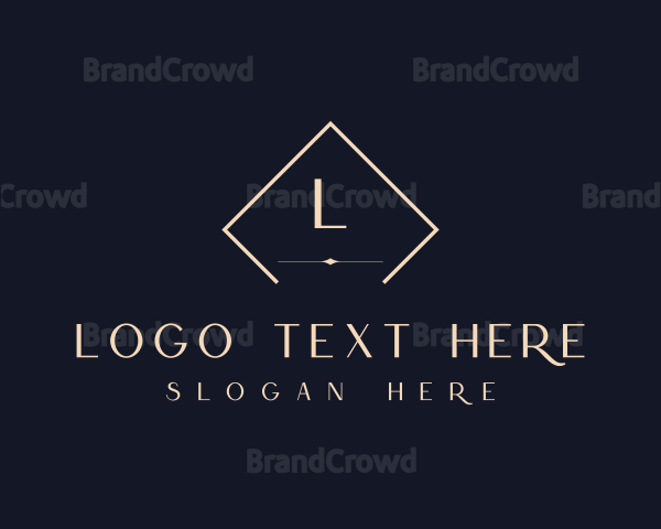 Elegant Diamond Jeweler Logo