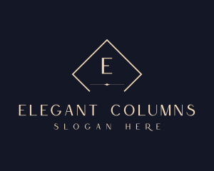 Elegant Diamond Jeweler logo design