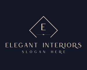 Elegant Diamond Jeweler logo design