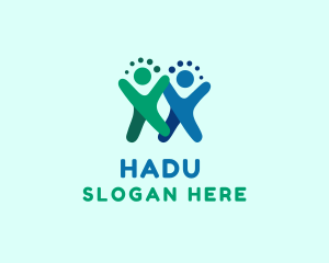 Human - Community Alliance Foundation logo design