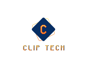 Modern Startup Tech Boutique logo design