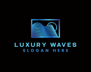 Building Wave Structure logo design