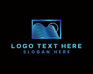 Business - Building Wave Structure logo design