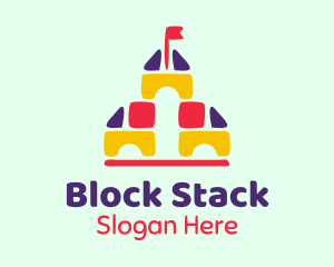 Children Tower Blocks  logo design