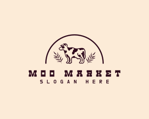 Cow - Cow Dairy Livestock logo design