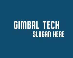 Minimalist Tech Wordmark logo design