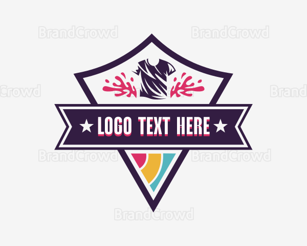 Printing Tee Shield Logo