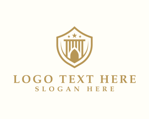 Structure - Pillar Gate Tower logo design