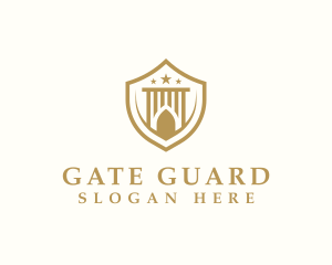 Gate - Pillar Gate Tower logo design