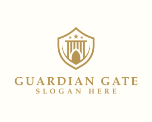 Gate - Pillar Gate Tower logo design