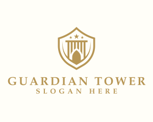 Pillar Gate Tower logo design