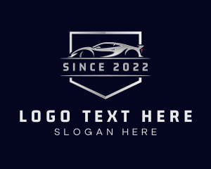 Drive - Luxury Supercar Badge logo design