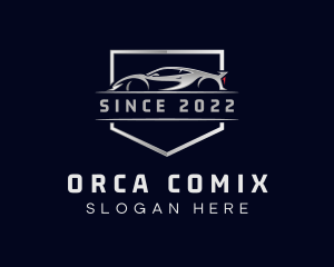 Supercar - Luxury Supercar Badge logo design