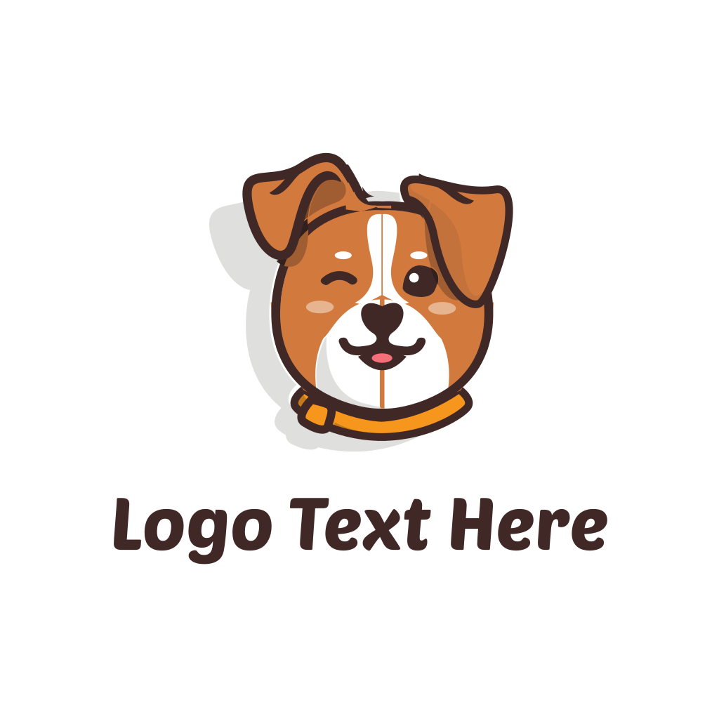 Cute Dog Logo | BrandCrowd Logo Maker