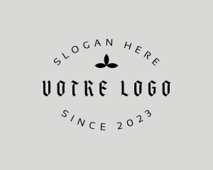 Wordmark - Gothic Clover Tavern logo design