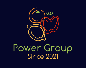 Harvest - Organic Fruit Grocery logo design