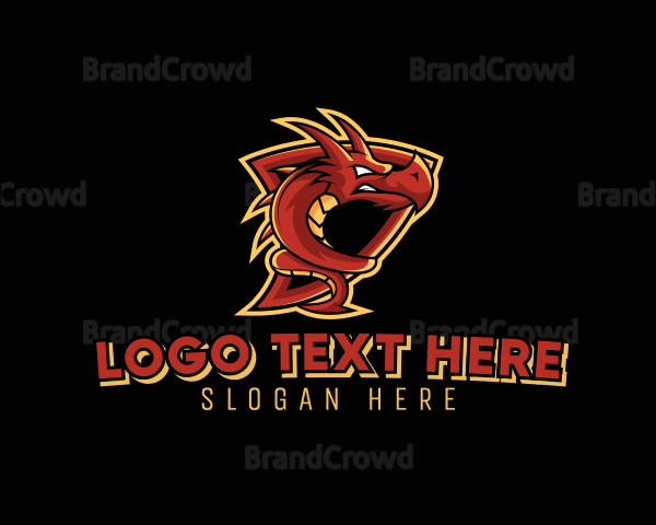 Dragon Esports Gaming Logo