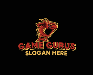 Dragon Esports Gaming logo design