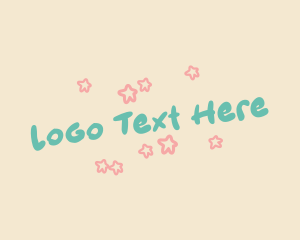 Toy - Playful Baby Stars logo design