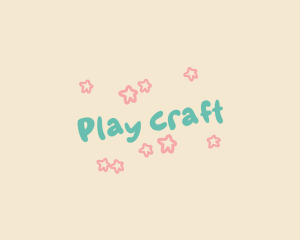 Playful Baby Stars logo design