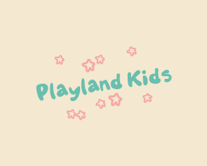 Playful Baby Stars logo design