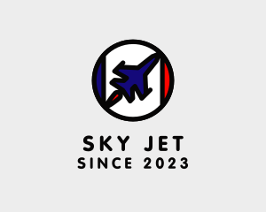 France Jet Flight logo design